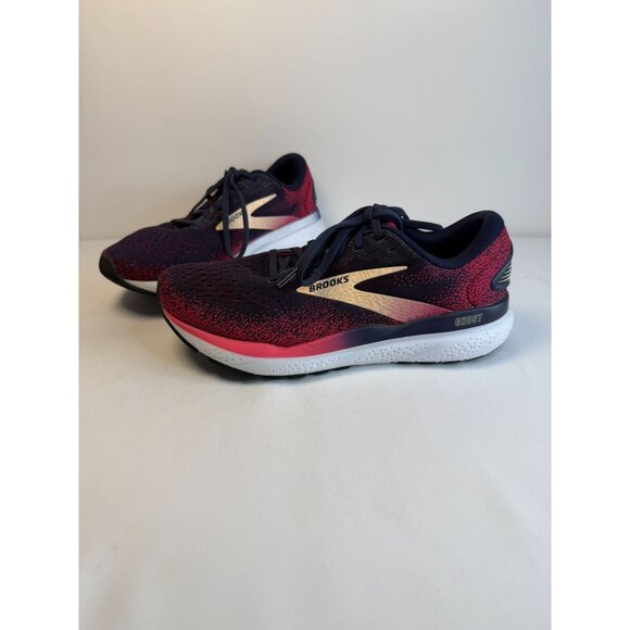 Brooks Ghost 16 Sneakers Women Size 8.5N Berry Purple Running Athletics Shoes